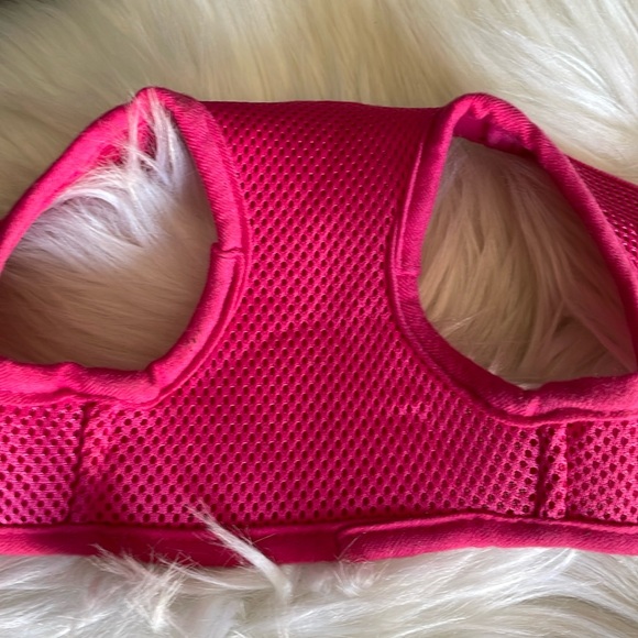 Simply Dog Pink Perforated Dog 🐕 Harness - Picture 7 of 10
